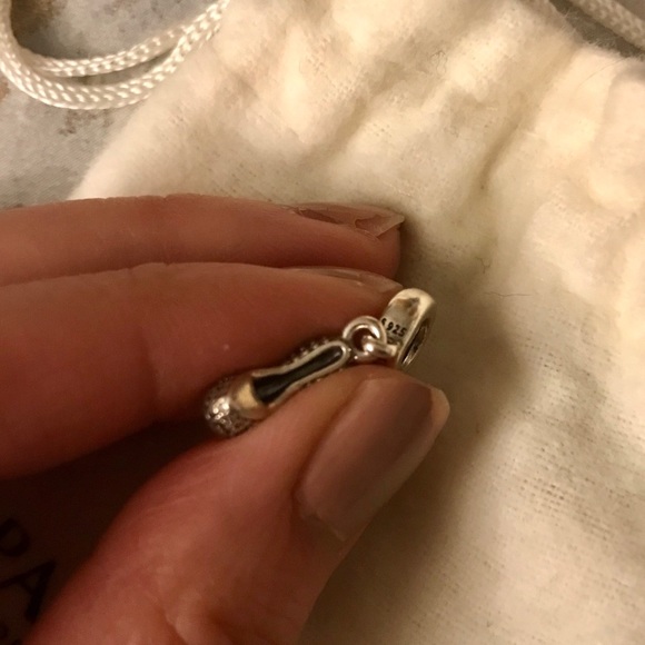 Pandora sparkling stiletto dangle charm - Picture 6 of 6